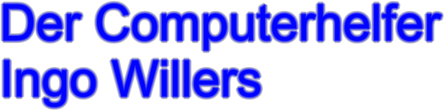 Der Computerhelfer Ingo Willers
